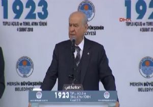 Bahçeli Yine CHP ye Yüklendi