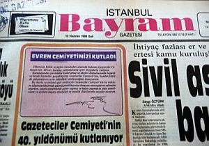 GAZETECİLER E BU BAYRAM DA TATİL HAYAL!