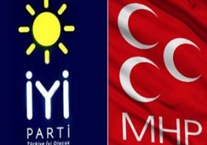 MHP den istifa edip İYİ Parti ye geçtile
