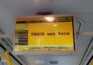 İETT Hacklendi: Ekber Was Here