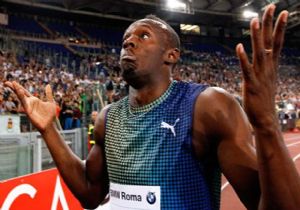 USAİN BOLT A ROMA DA BÜYÜK ŞOK!