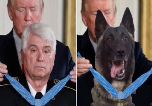 Trump tan Photoshop lu Madalya Paylaşımı