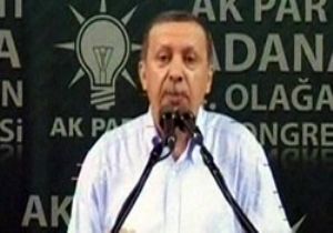 BAŞBAKAN,SİLAH SESLERİ ARASINDA KONUŞTU