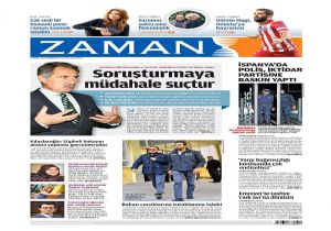 ERDOĞAN ZAMAN GAZETESİNE ATEŞ PÜSKÜRDÜ