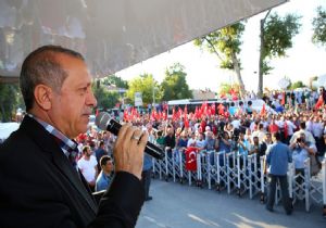 Erdoğan: Meydanlardan Çekilmek Yok