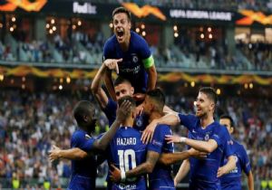 UEFA Avrupa Ligi Kupası Chelsea nın 4-1