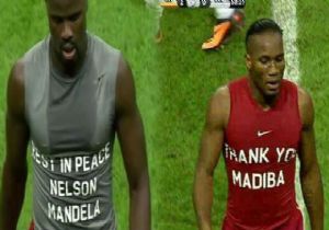 DROGBA VE EBOE MANDELA YI UNUTMADI