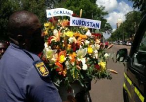 ÖCALAN DAN MANDELA YA ÇİÇEK!