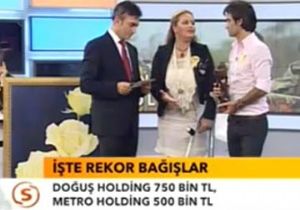 STV NİN KAMPANYASINA NTV DEN REKOR BAĞIŞ