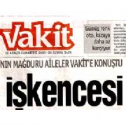 VAKİT GAZETESİNE SORUŞTURMA!