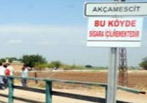 SİGARA İÇİLMEYEN KÖYE BAKAN DESTEĞİ