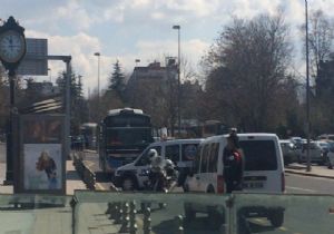 Ankara da Halk Otobüsüne Bomba İhbarı!