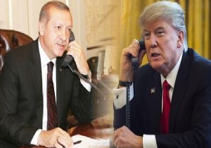 Erdoğan ve Trump Telefonla Görüştü