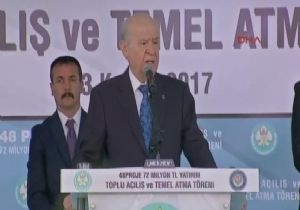 Bahçeli, Manisa da CHP yi Topa Tuttu!