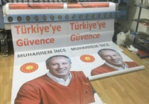 “Türkiye’ye Güvence Muharrem İnce”