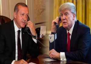 Erdoğan ile Trump tan Önemli Görüşme