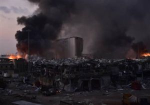 Beyrut ta Büyük Patlama! 63 Ölü