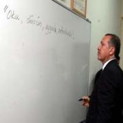 ERDOĞAN, HAYAT FELSEFESİNİ  YAZDI