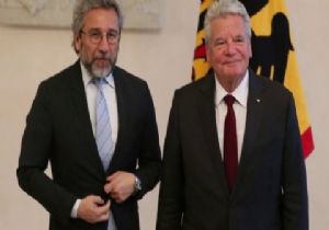 Berlin Hattında  Can Dündar  gerilimi