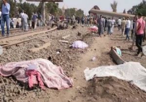Mısır da Tren Kazası,32 ölü