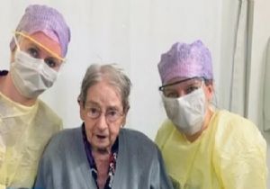 101 Yaşındaki Kovid-19 Hastası İyileşti