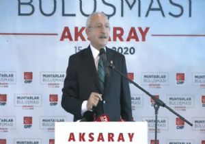 Kılıçdaroğlu ndan Partisine Öz Eleştiri