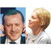 ERDOĞAN DAN SHARON STONE FOTOĞRAFINA  YAYINLAMAYIN  RİCASI!!!