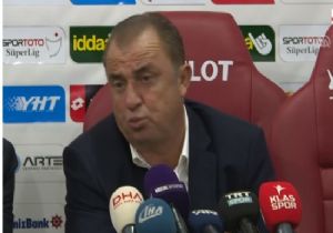 Terim: Puan Kaybettik Şampiyonluğu Değil