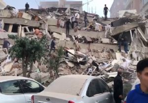 Flaş.. İzmir de Şiddetli deprem