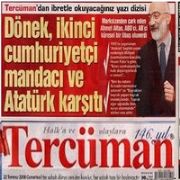 TERCÜMAN DAN  AHMET ALTAN A  AĞIR İTHAMLAR