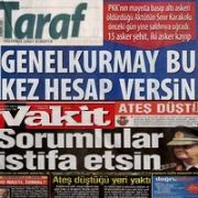 O TARAF VE VAKİT TEN AYNI MANŞET