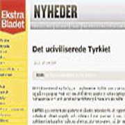 TÜRKLERE BARBAR DİYEN  GAZETEYE TEPKİ