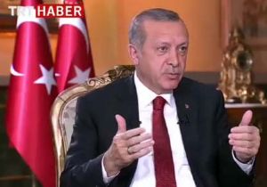 Erdoğan dan TRT de Flaş Sözler