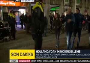 Hollanda Polisinden Barbarlık!