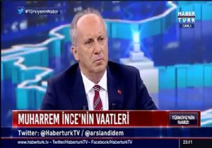 İnce:Erdoğan la Yakın Oy Alacağız 