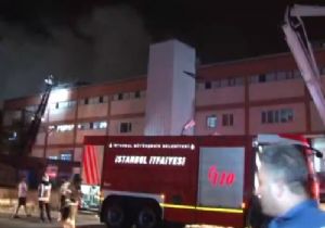 İstanbul’da Fabrika Yangını,4 işçi Öldü