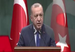 Erdoğan dan Çok Sert Bildiri Açıklaması