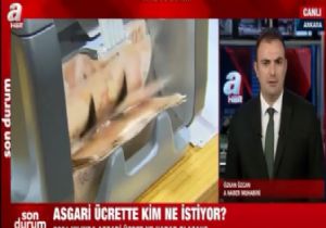 A Haber e Göre Asgari Ücret 2 Bin 605 TL