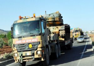 Flaş.. Zırhlı Birlikler Kilis Yolunda