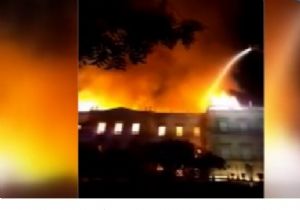 Brezilya yı Ağlatan Yangın