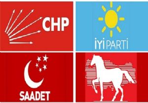 Dört Parti Seçim İttifakı İçin Anlaştı