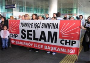 THY İŞÇİLERİNE CHP DESTEĞİ