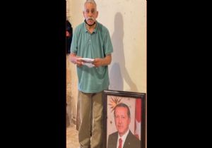 Filistinliye  Erdoğan Fotoğrafı  Cezası