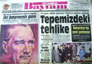 BAYRAM GAZETESİ, KURBAN BAYRAMINA KALDI!