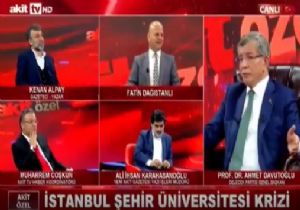 AKİT TV de Davutoğlu nu Fena Kızdırdılar