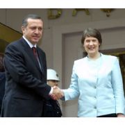 ERDOĞAN YENİ ZELANDA BAŞBAKANI HELEN CLARK I KONUK EDIYOR...