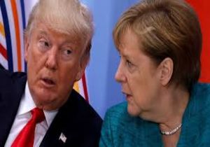 NATO zirvesinde Trump-Merkel atışması