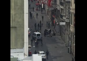 Flaş.. İstiklal Caddesinde Patlama