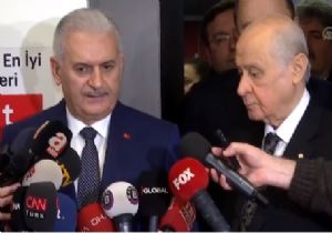 Bahçeli den Binali Yldırım a Ziyaret