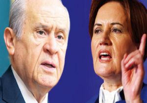 Bahçeli den Akşener e sert sözler